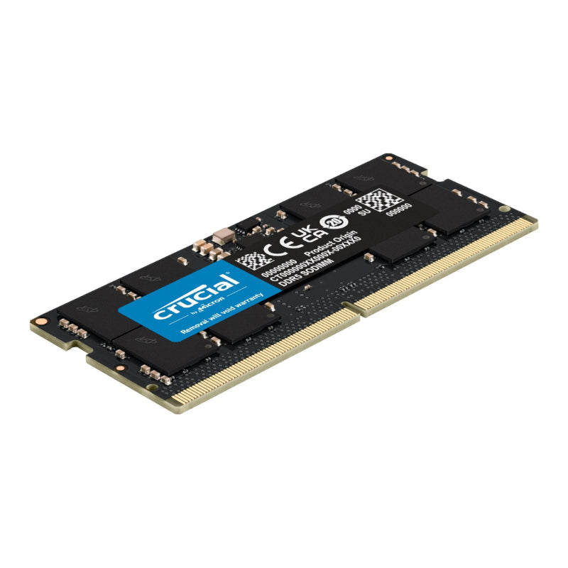 Crucial 16GB 5600MHz DDR5 SODIMM Notebook Memory - alternate product view 3