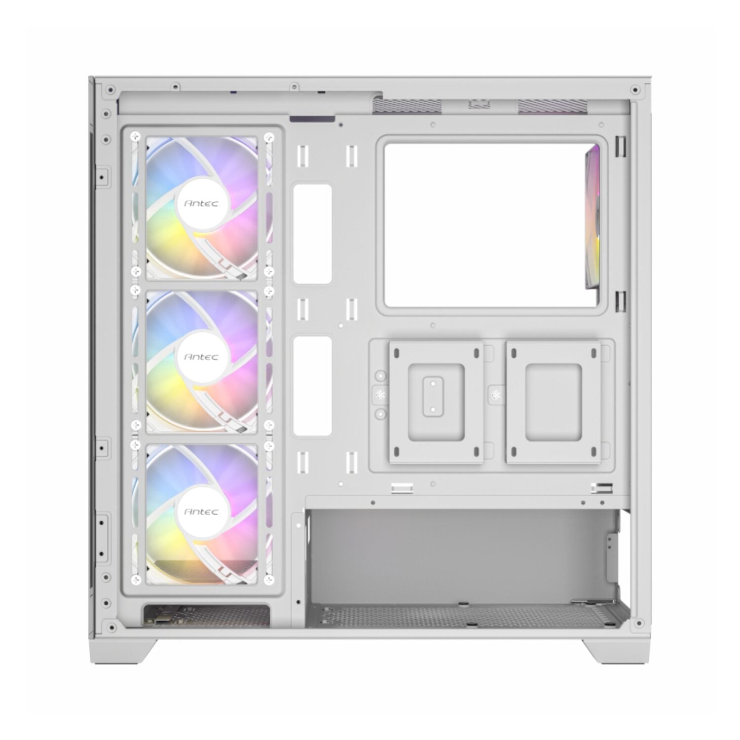 Antec CX300 ATX ARGB Gaming Chassis - White - alternate product view 4