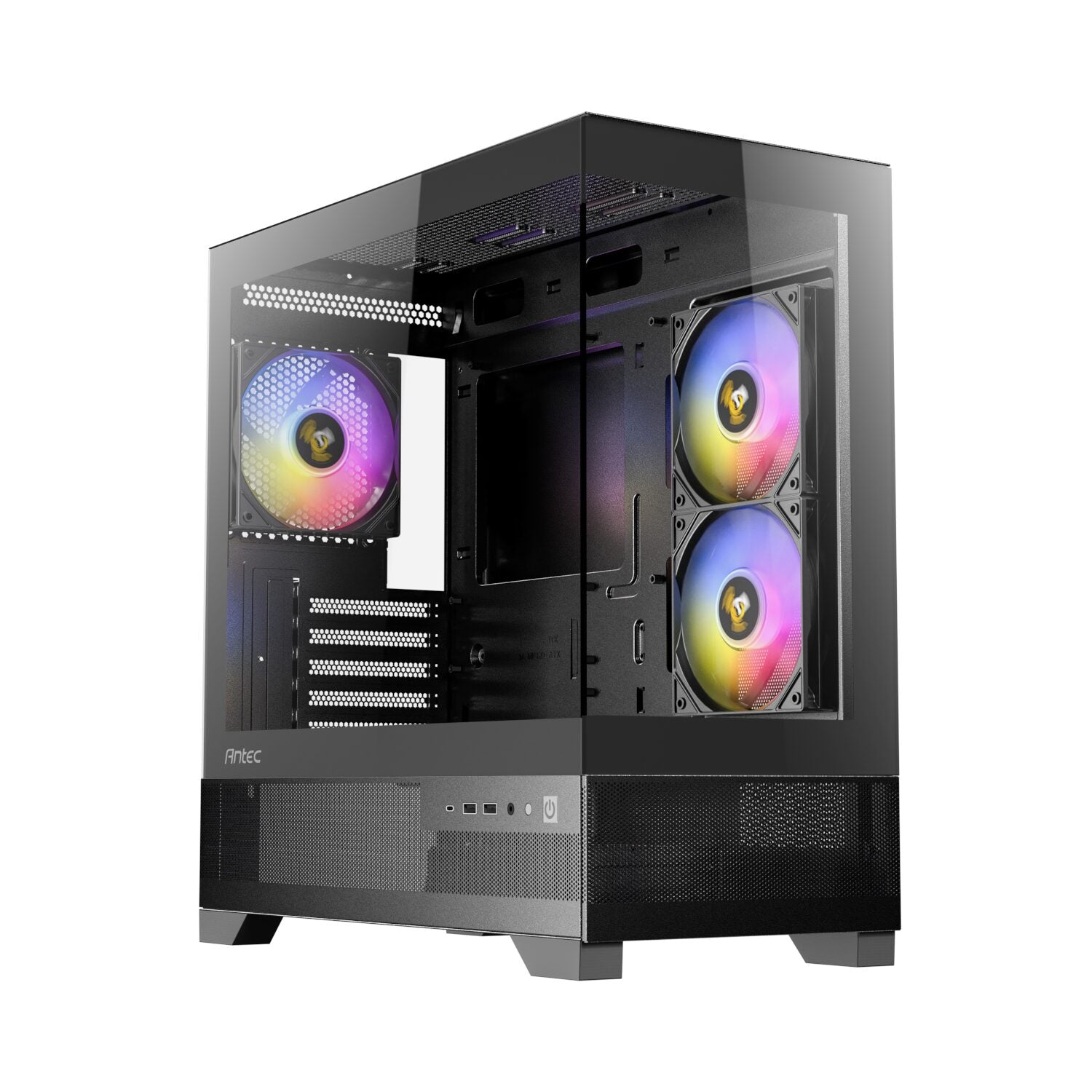 Antec CX500M ARGB Gaming Chassis - M-ATX - ITX - Type-C - Black