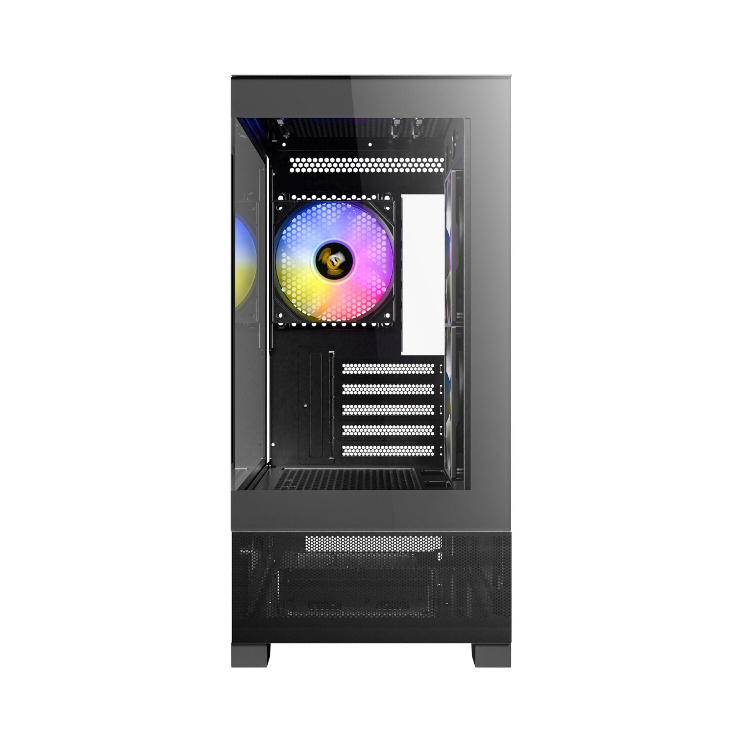 Antec CX500M ARGB Gaming Chassis - M-ATX - ITX - Type-C - Black - alternate product view 2