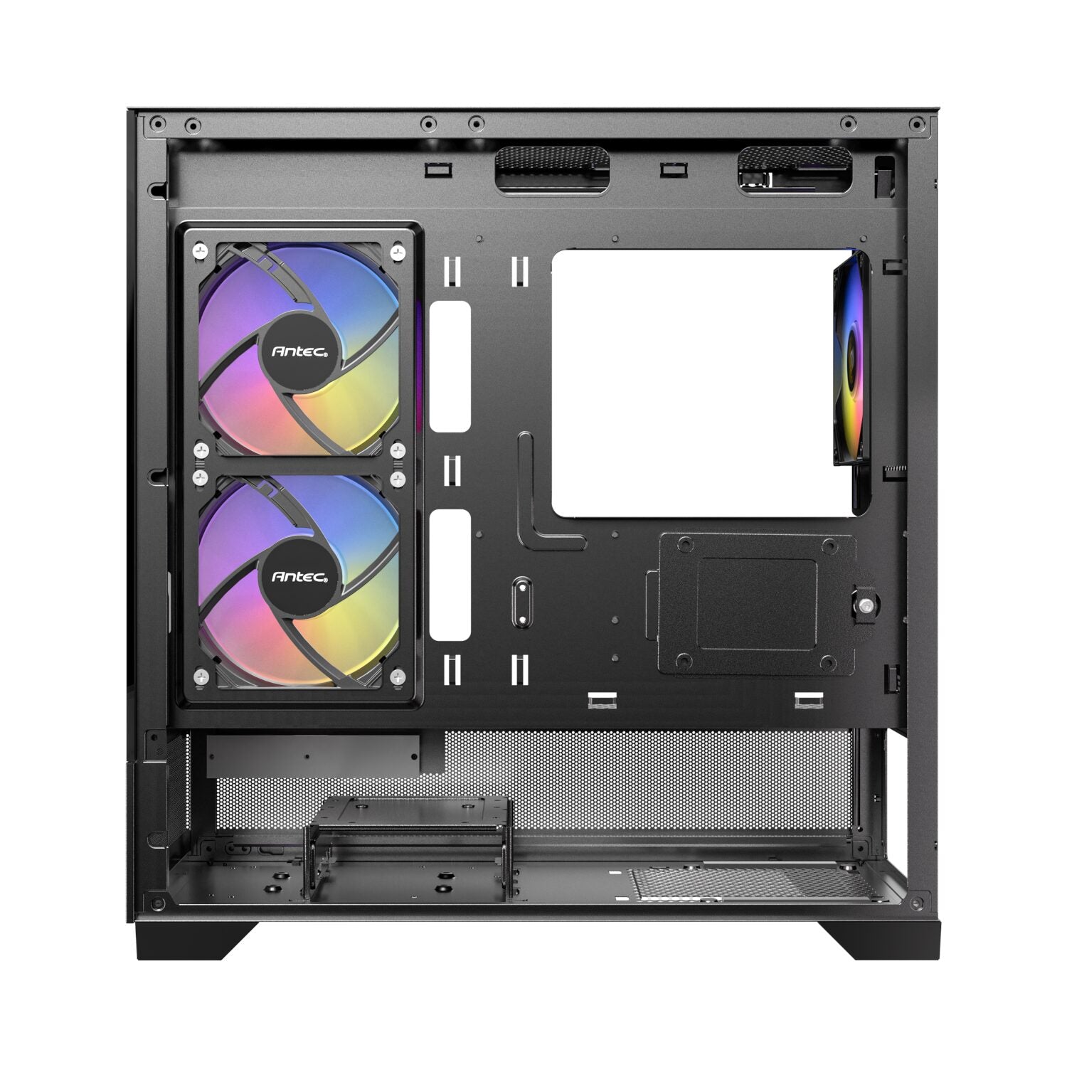 Antec CX500M ARGB Gaming Chassis - M-ATX - ITX - Type-C - Black - alternate product view 4