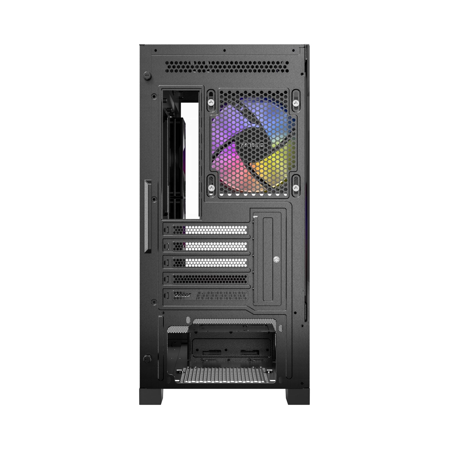 Antec CX500M ARGB Gaming Chassis - M-ATX - ITX - Type-C - Black - alternate product view 5