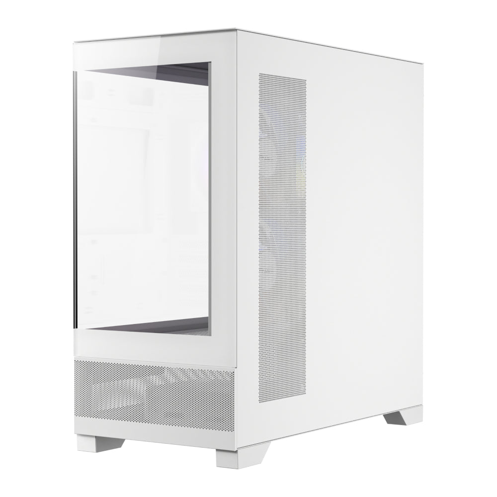 Antec CX500M Micro-ATX - ITX RGB Mini-Tower Gaming Chassis Type-C - White - alternate product view 3