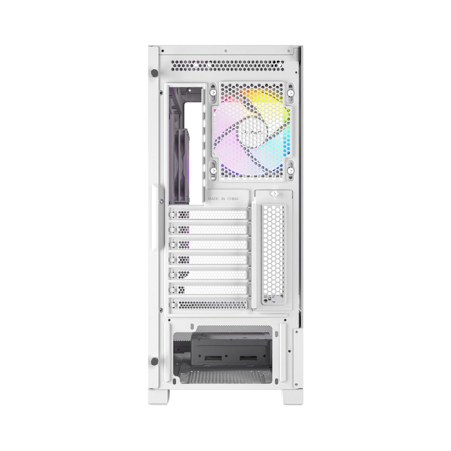 Antec CX700 ARGB Mid-Tower Gaming Chassis - White - alternate product view 5