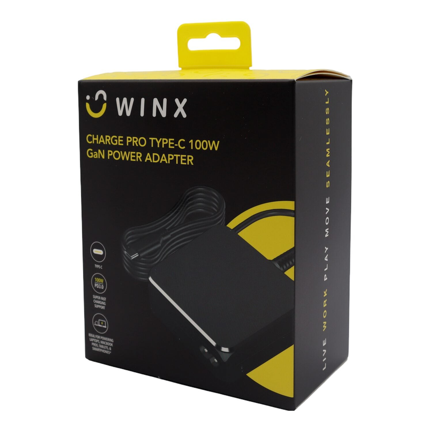 WINX ﻿CHARGE PRO TYPE-C 100W GaN POWER ADAPTER - alternate product view 7