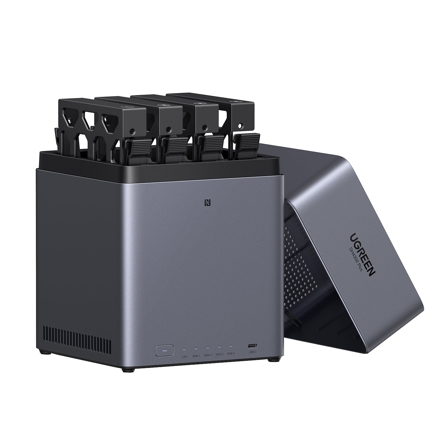 Ugreen DH4300 PLUS 4-Bay NAS Storage - alternate product view 2
