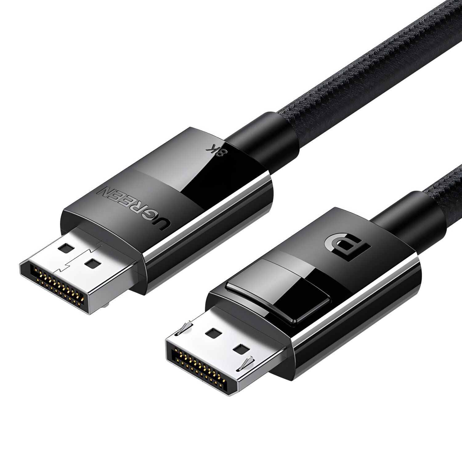 Ugreen DP114 8K DisplayPort Male to Male Braided Cable 2m