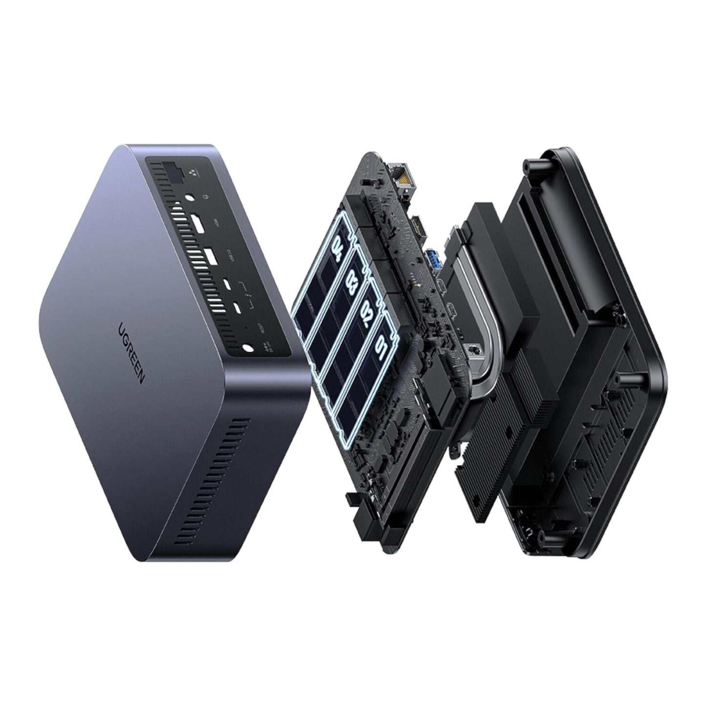 Ugreen NASync DXP480T Plus 4-Bay NAS - alternate product view 2