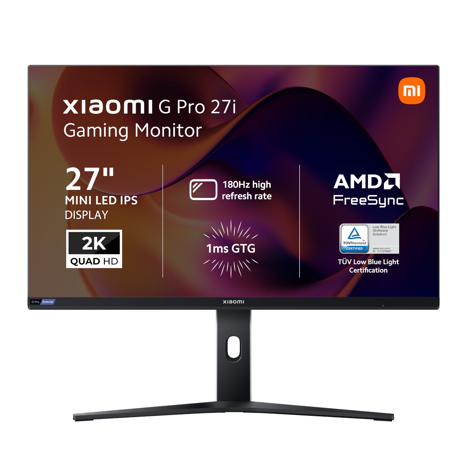 Xiaomi G Pro 27i 27" QHD 1440p Mini LED IPS Gaming Monitor (18Hz, 1ms)
