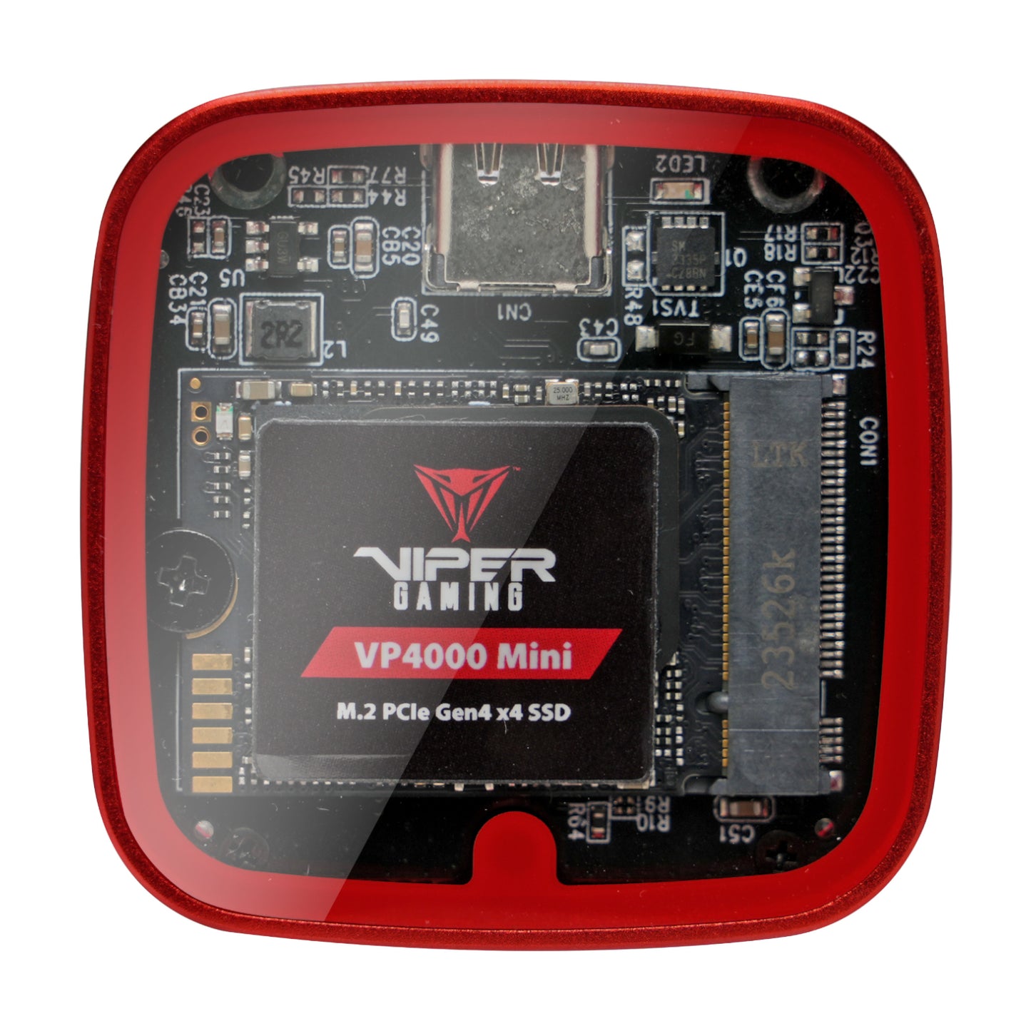 Patriot EV330 PCIe M.2 2230 USB 3.2 Gen2 SSD Enclosure - Black - alternate product view 4
