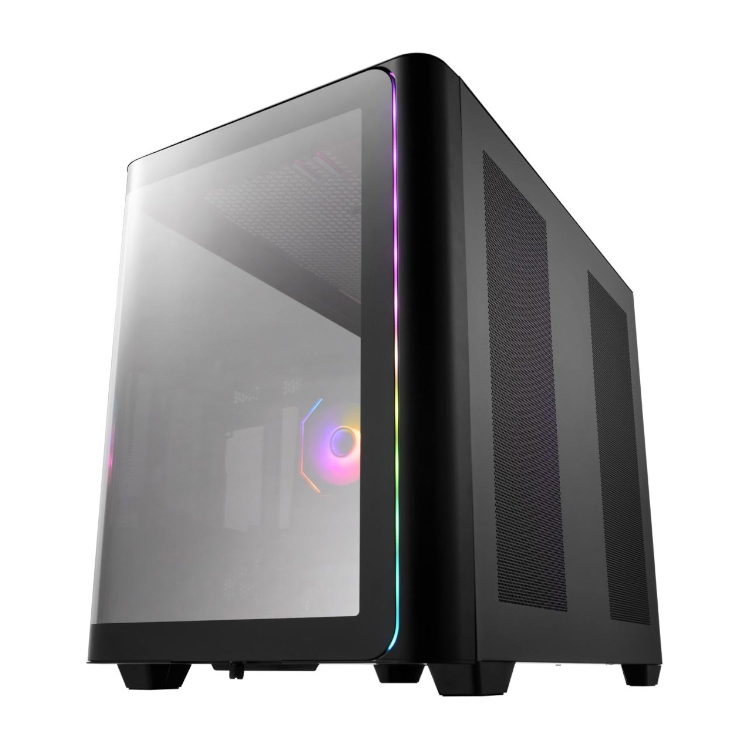 FSP M580 ATX Gaming Chassis - Black - alternate product view 2