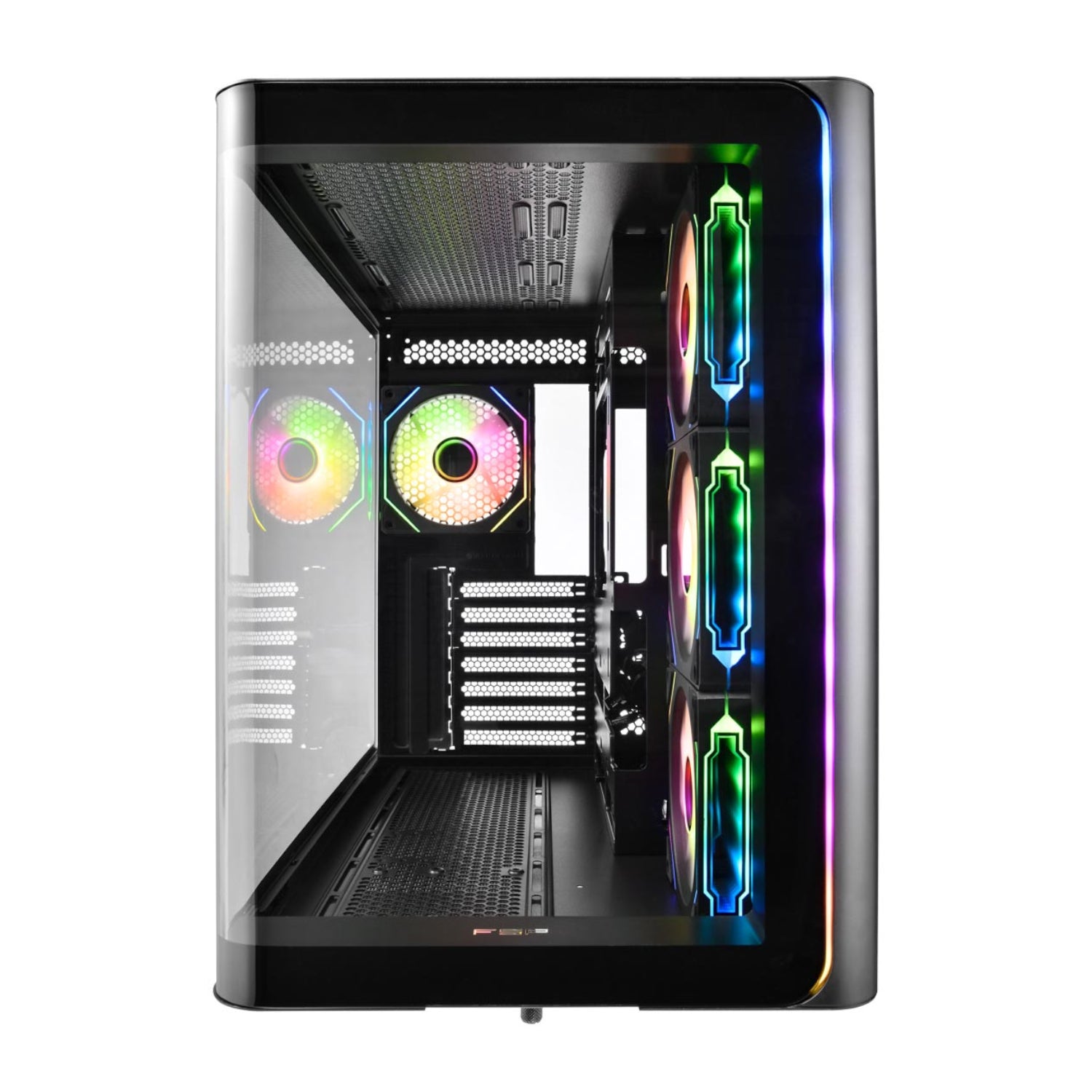 FSP M580 ATX Gaming Chassis - Black - alternate product view 3