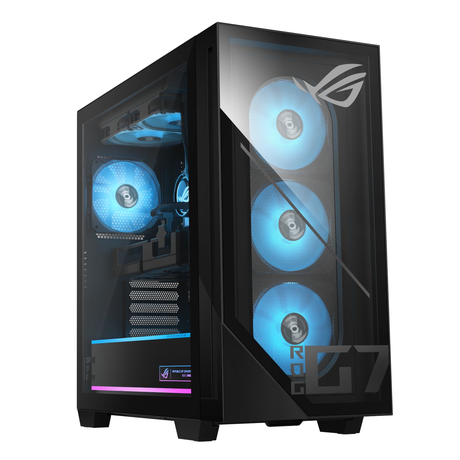 ASUS ROG G700 Intel Ultra 5 255F Gaming PC - 16GB DDR5 - 1TB SSD - Win 11 Home - alternate product view 2