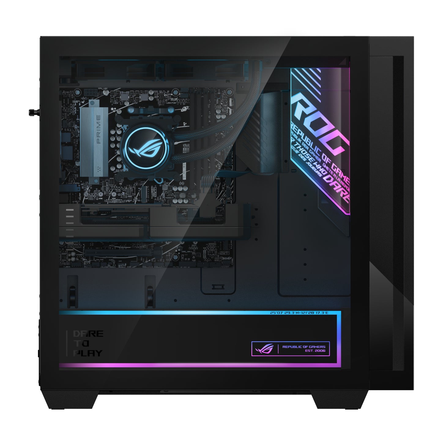 ASUS ROG G700 Intel Ultra 5 255F Gaming PC - 16GB DDR5 - 1TB SSD - Win 11 Home - alternate product view 3