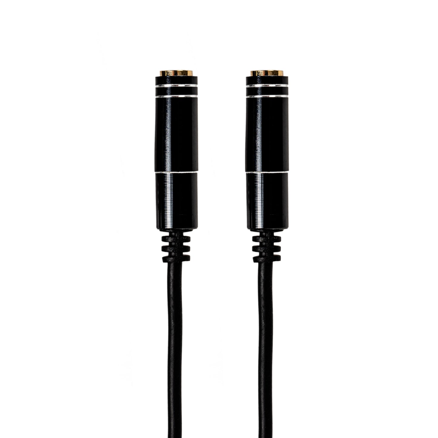 Gizzu 3-Pole Audio Splitter Cable - Black - alternate product view 2