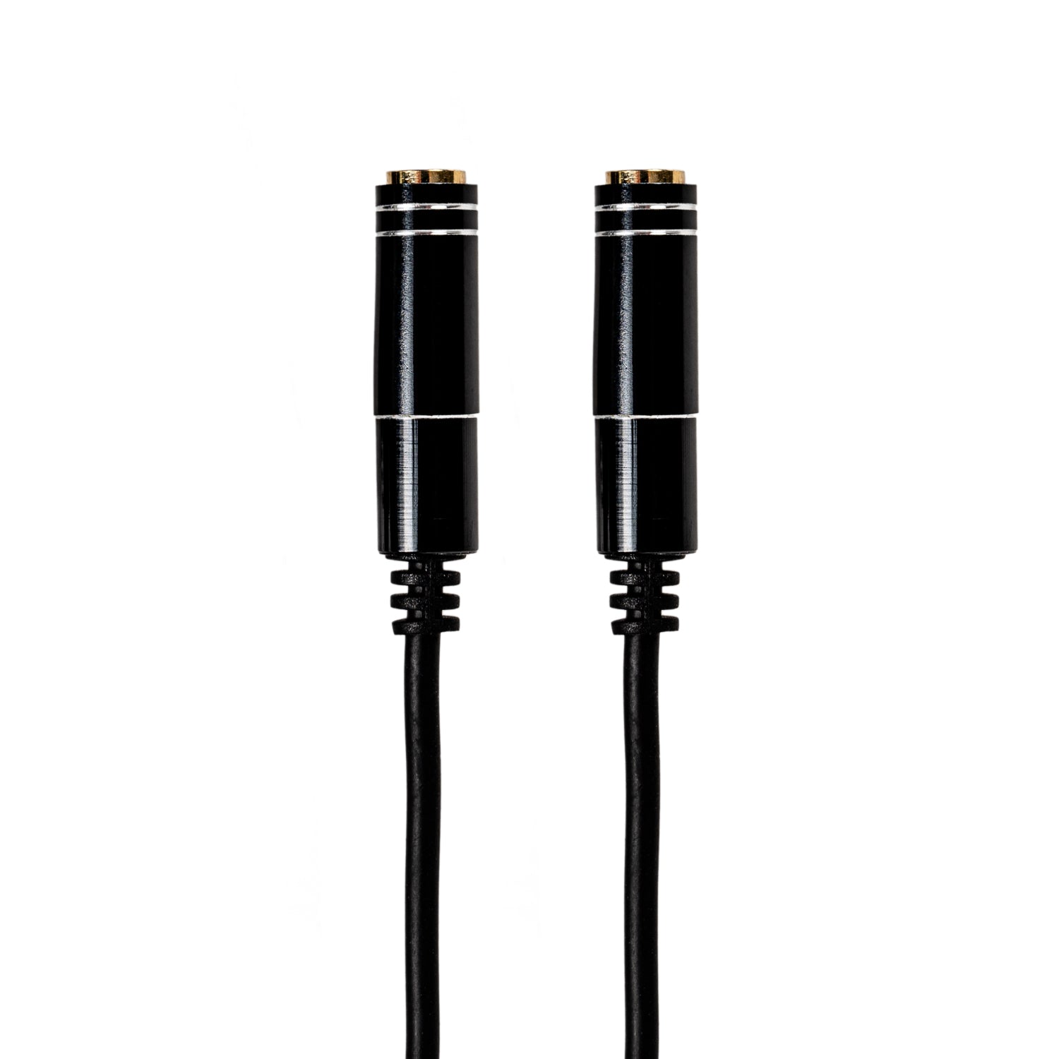 Gizzu 3-Pole Audio Splitter Cable - Black - alternate product view 2