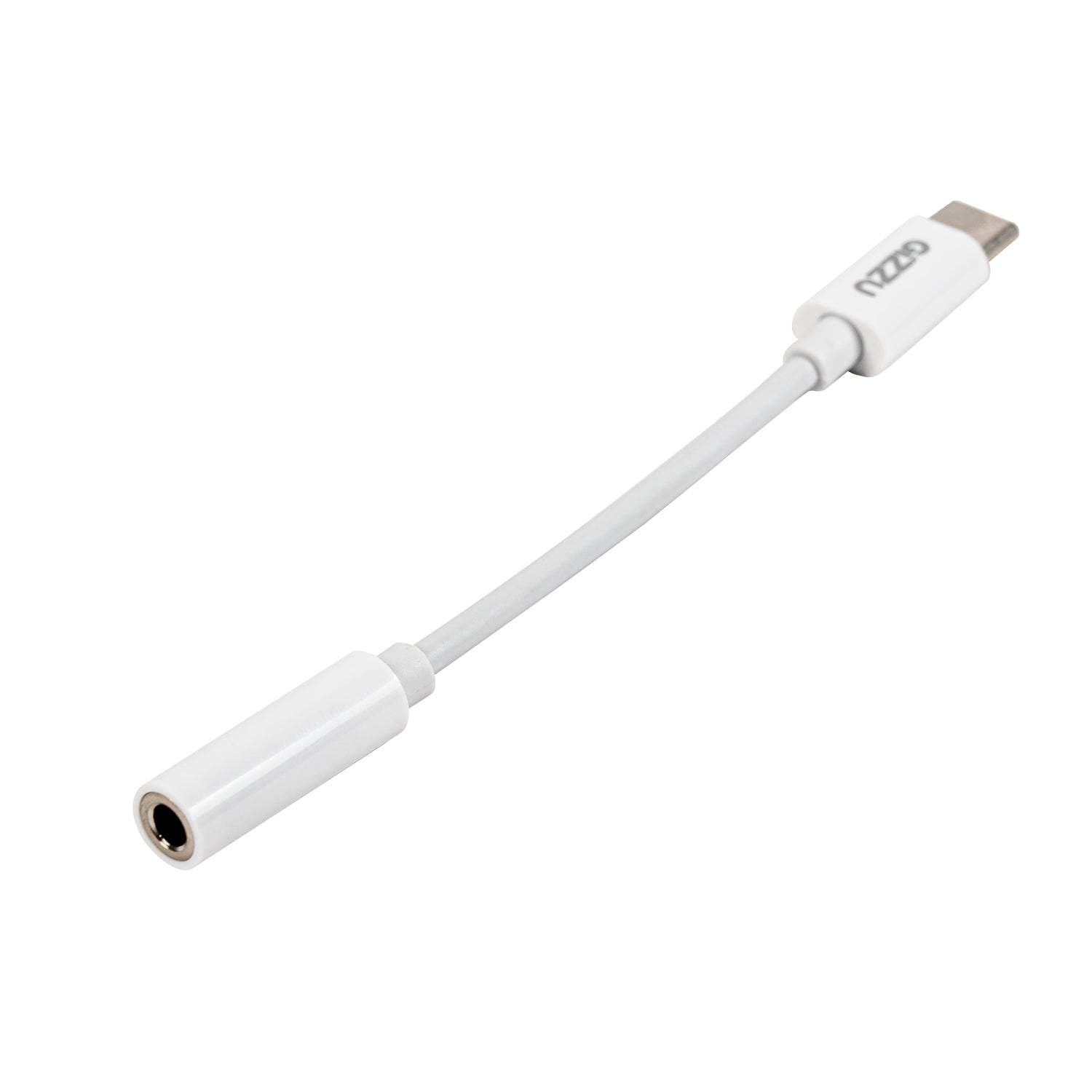 Gizzu USB Type-C to 3.5mm AUX Audio Adapter - White - alternate product view 2