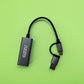 Gizzu High Speed Type-C/A to Gigabit Adapter Poly - alternate product view 4