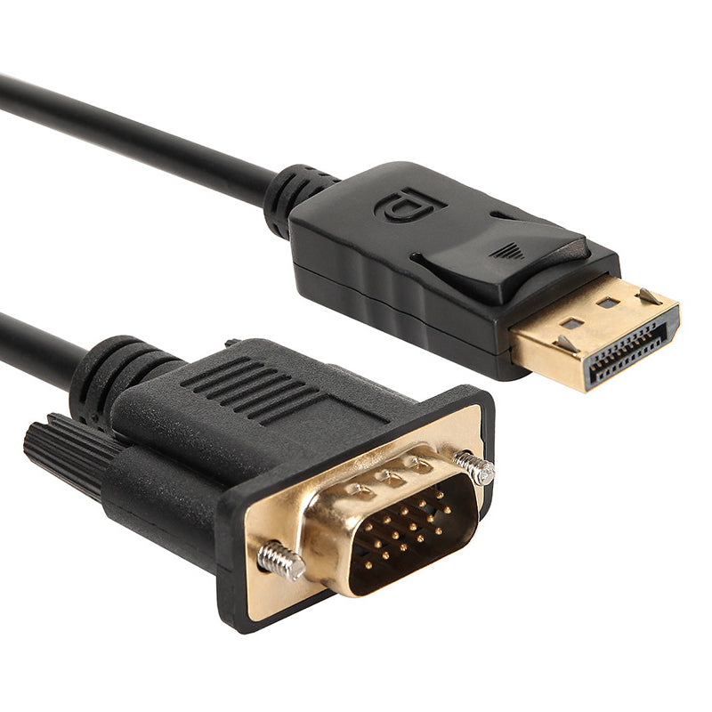 Gizzu 1080P DisplayPort to VGA Cable 1.8m Poly - alternate product view 2