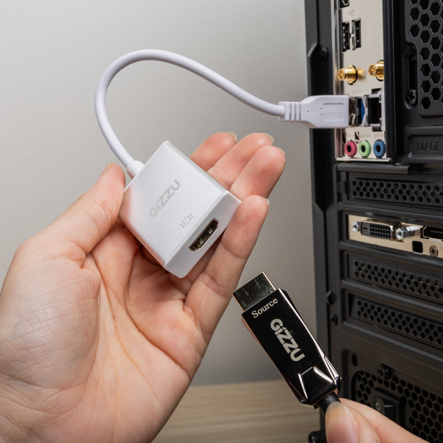Gizzu USB3.0 to HDMI Adapter - alternate product view 4