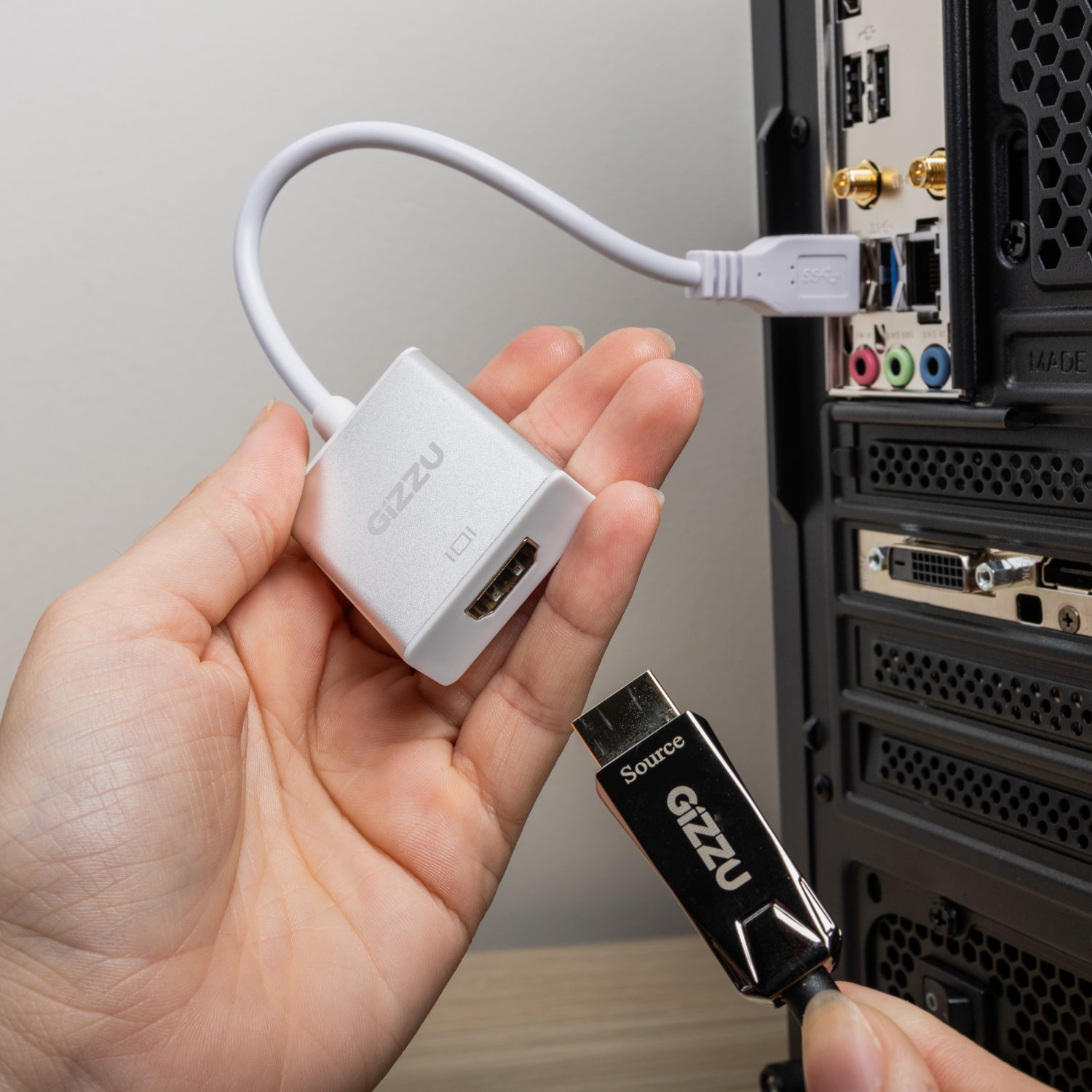 Gizzu USB3.0 to HDMI Adapter - alternate product view 4