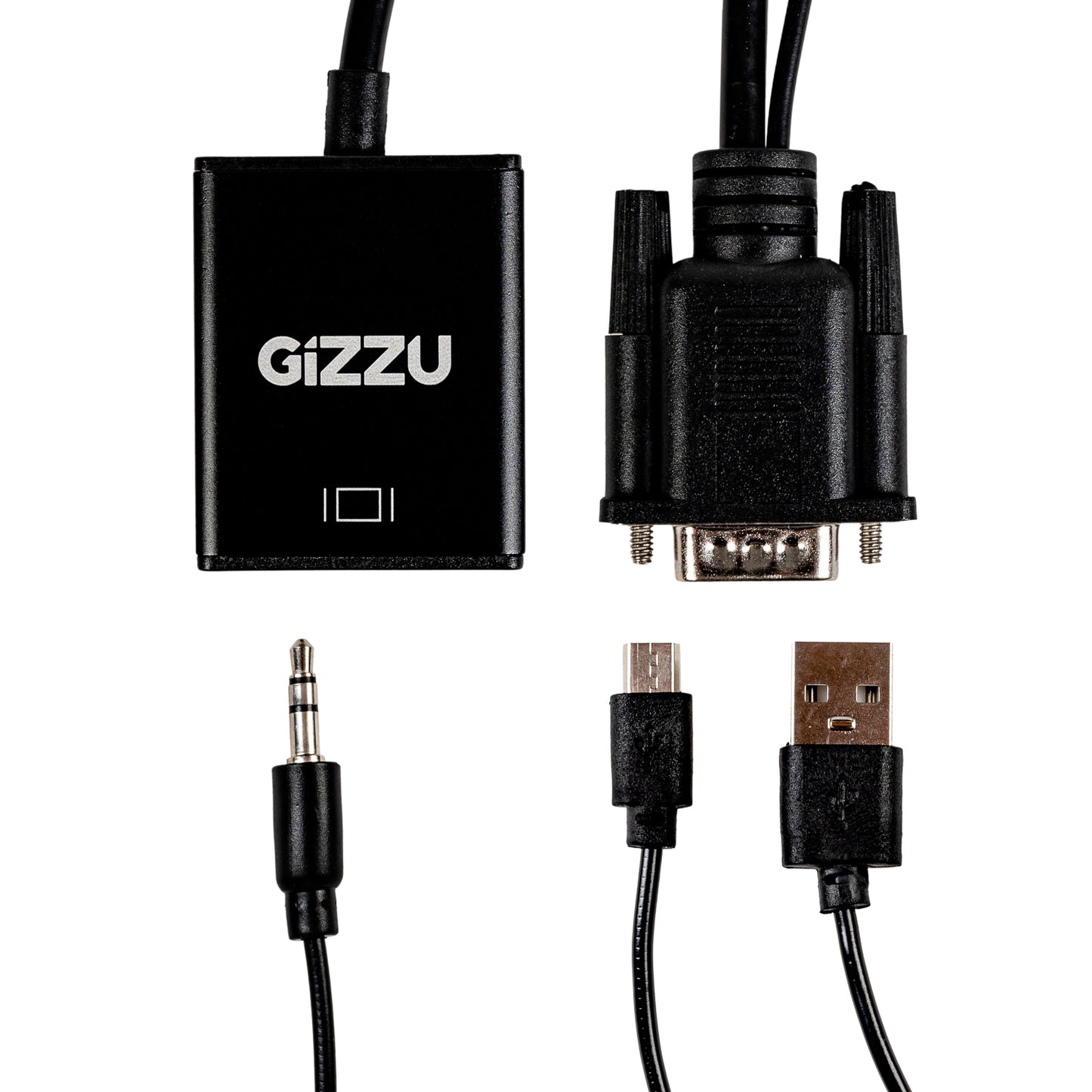 Gizzu 1080P VGA to HDMI Adapter with Audio - alternate product view 2
