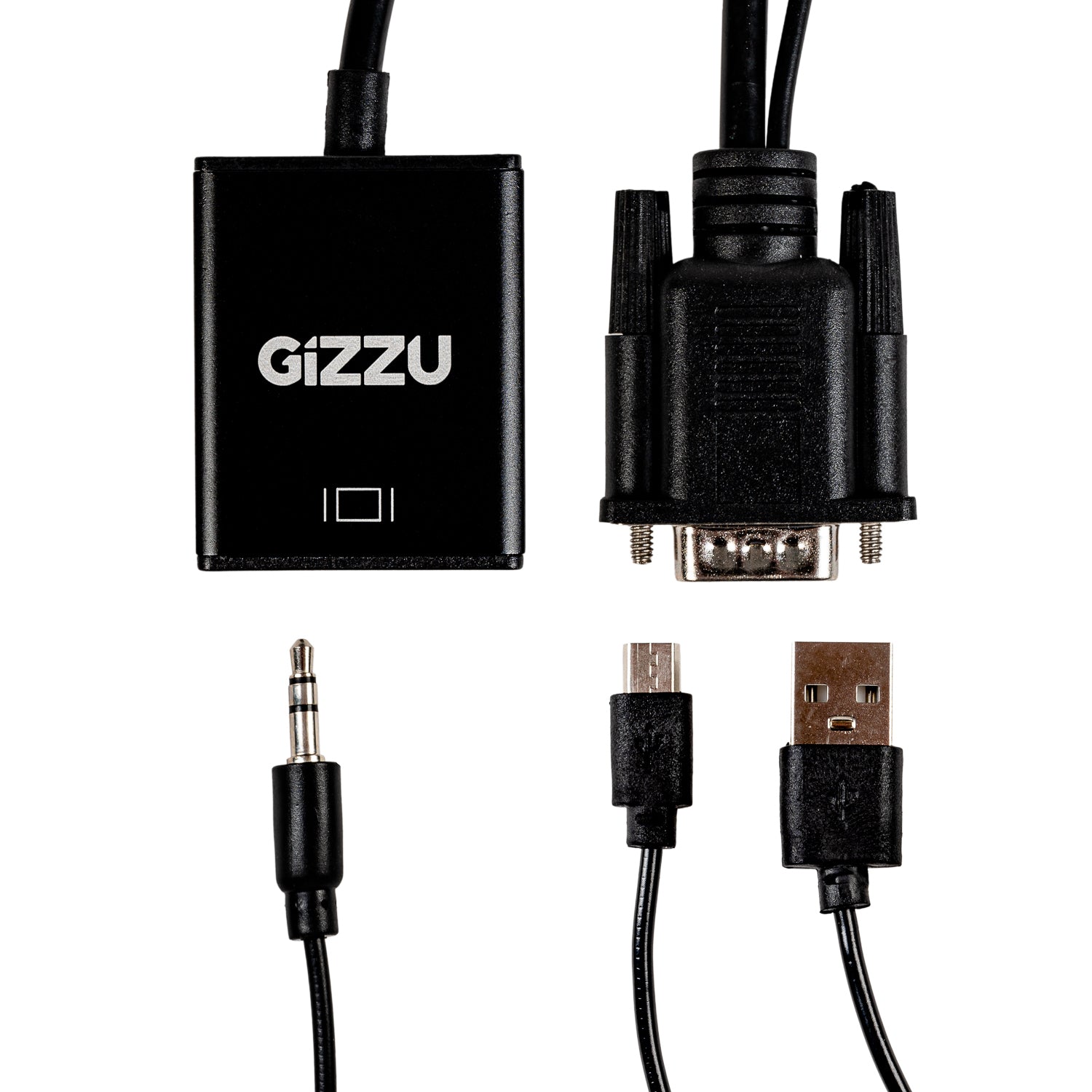 Gizzu 1080P VGA to HDMI Adapter with Audio - alternate product view 2