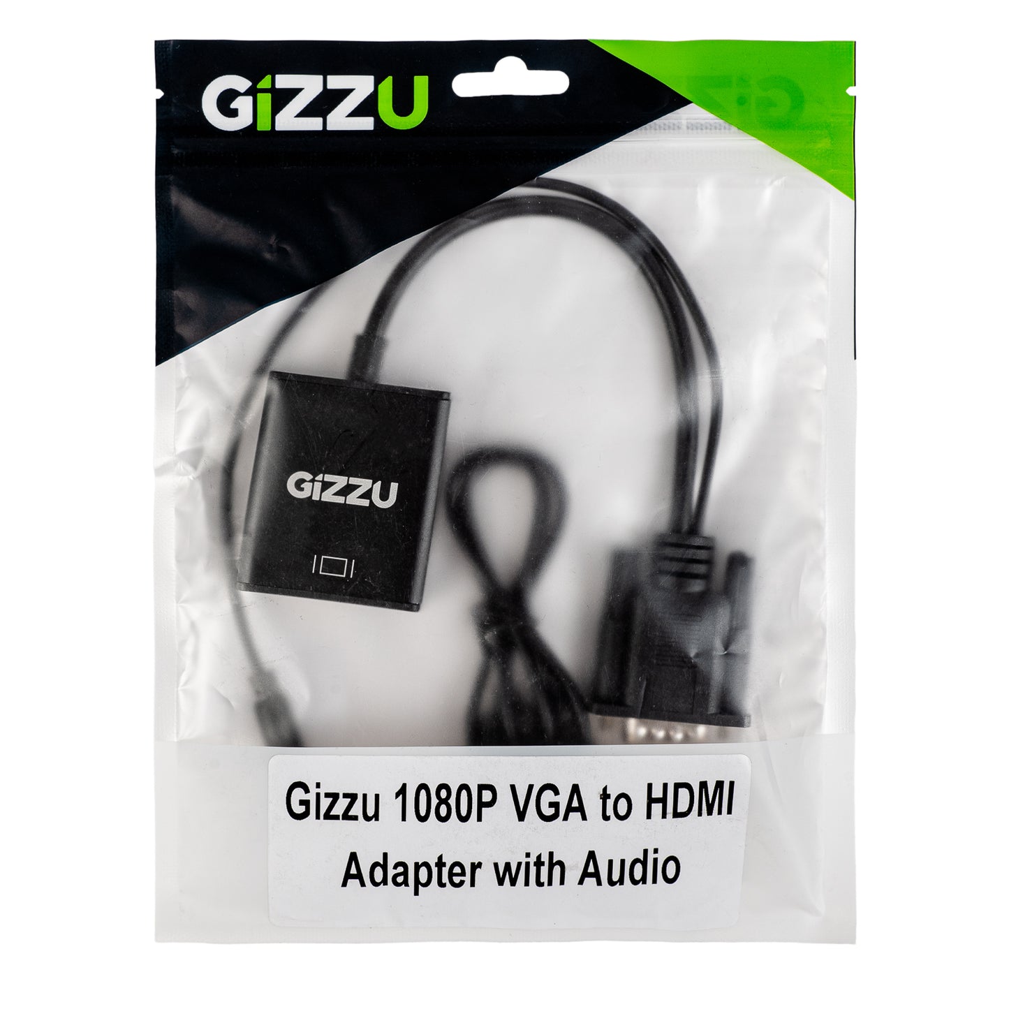 Gizzu 1080P VGA to HDMI Adapter with Audio - alternate product view 3