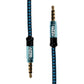 Gizzu 3.5mm AUX Cable 1.5m - Black/Blue - alternate product view 2