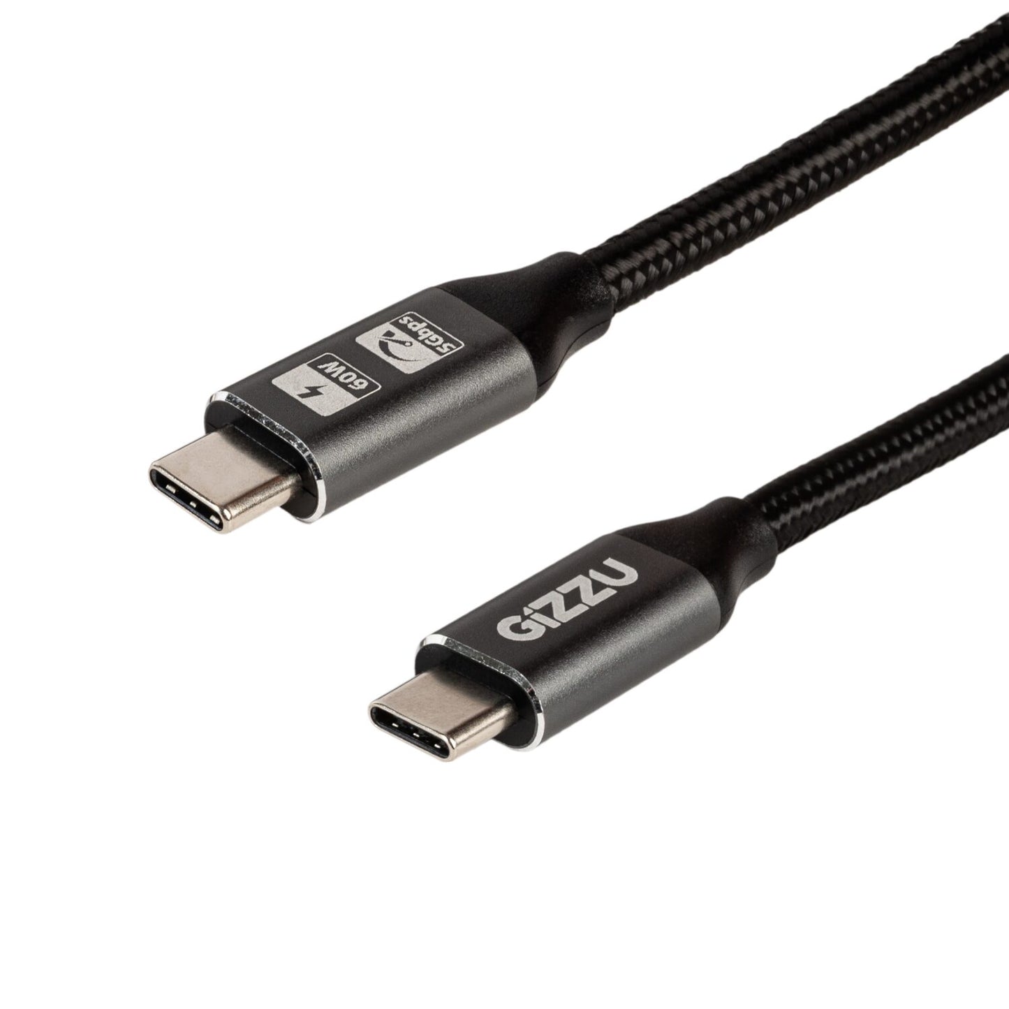 Gizzu 60W 5Gbps Type-C 2m Cable