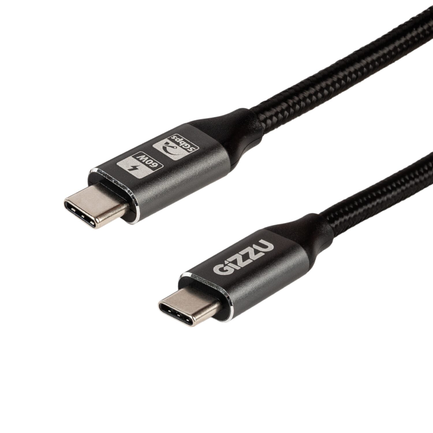 Gizzu 60W 5Gbps Type-C 1m Cable