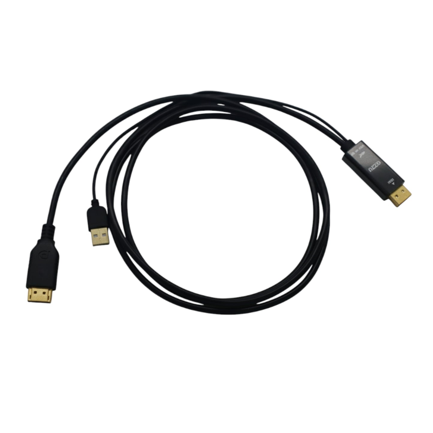 Gizzu 4K HDMI to DP Cable (1.8m) - Black - alternate product view 2