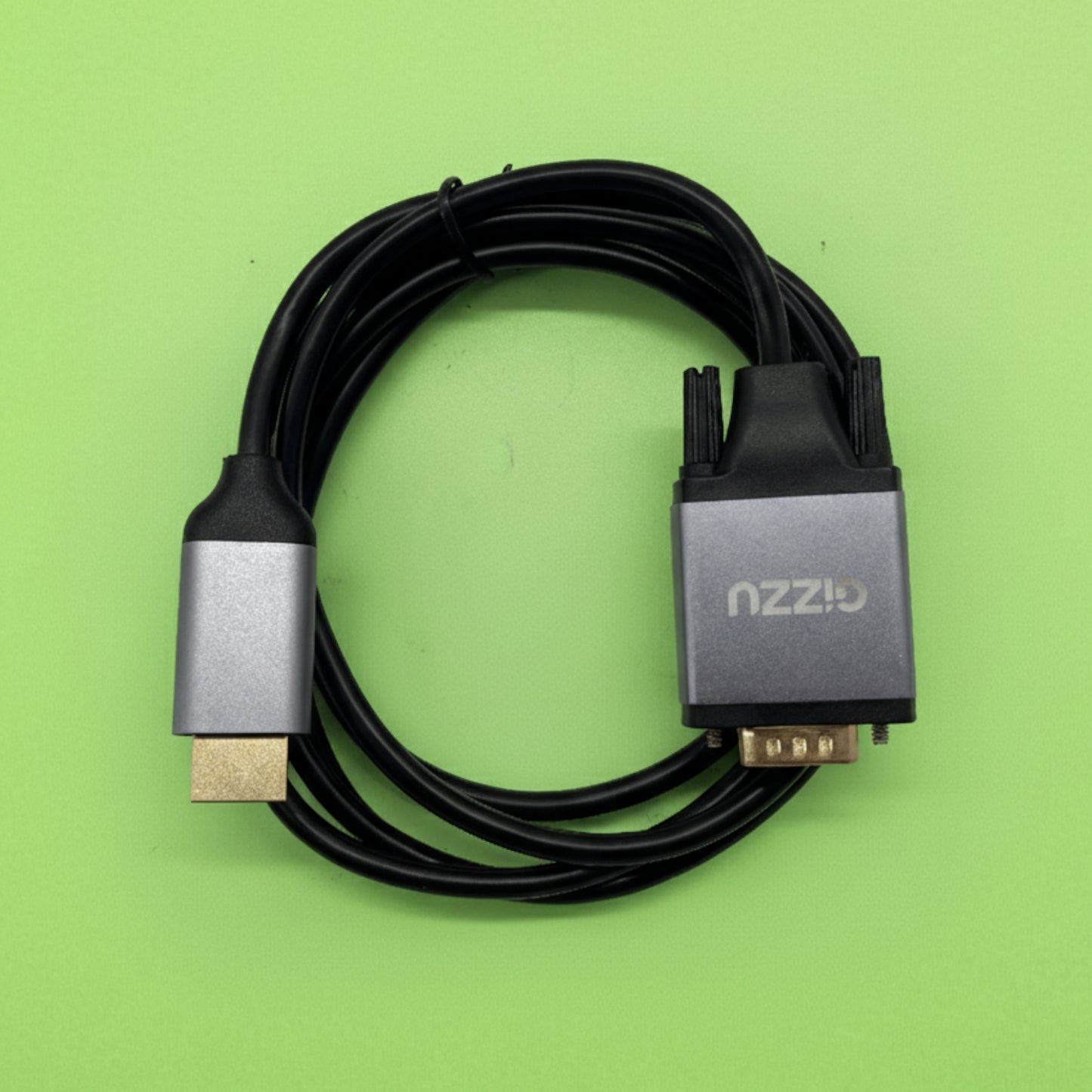 Gizzu Full HD HDMI to VGA Cable (1.8m) - Black - alternate product view 3
