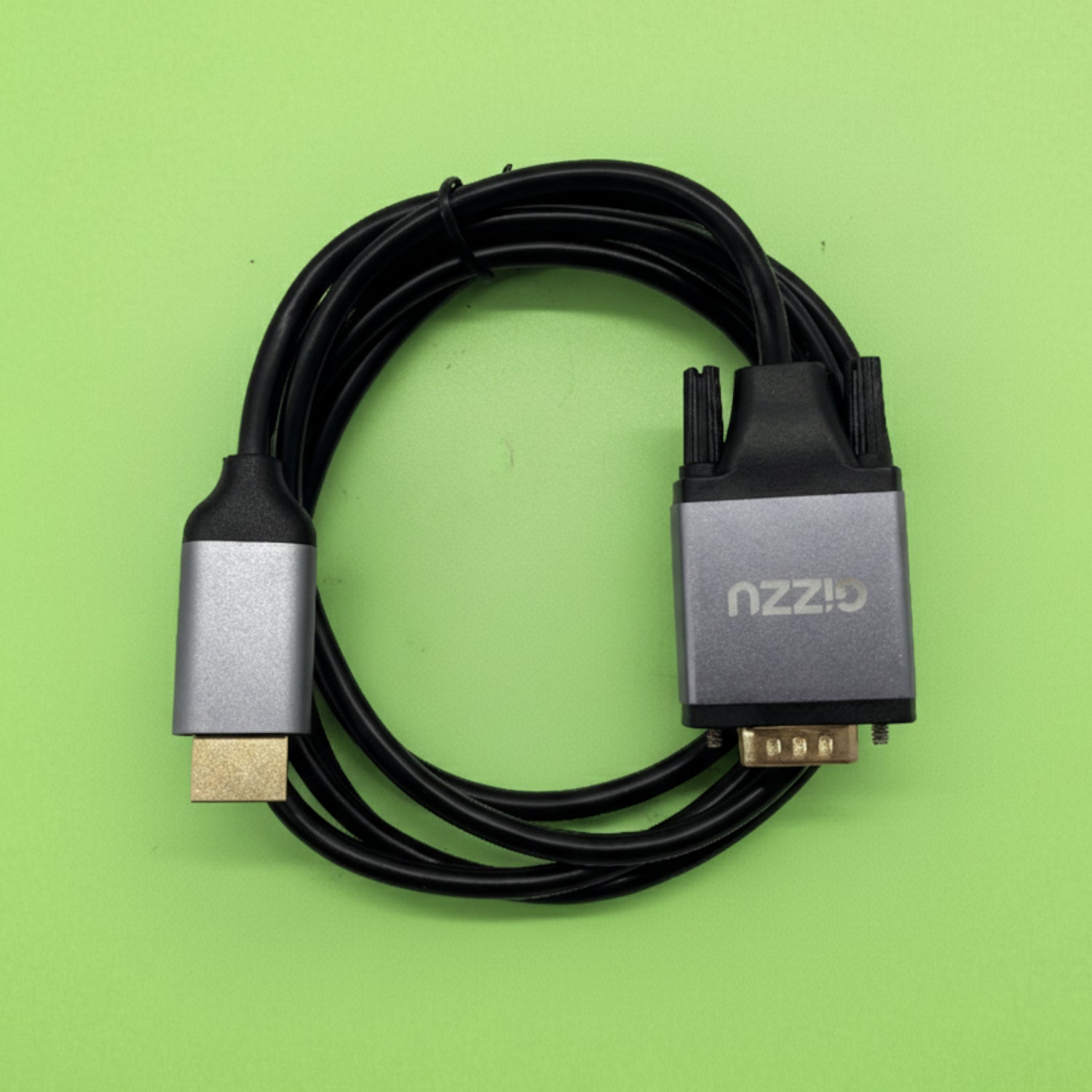 Gizzu Full HD HDMI to VGA Cable (1.8m) - Black - alternate product view 3