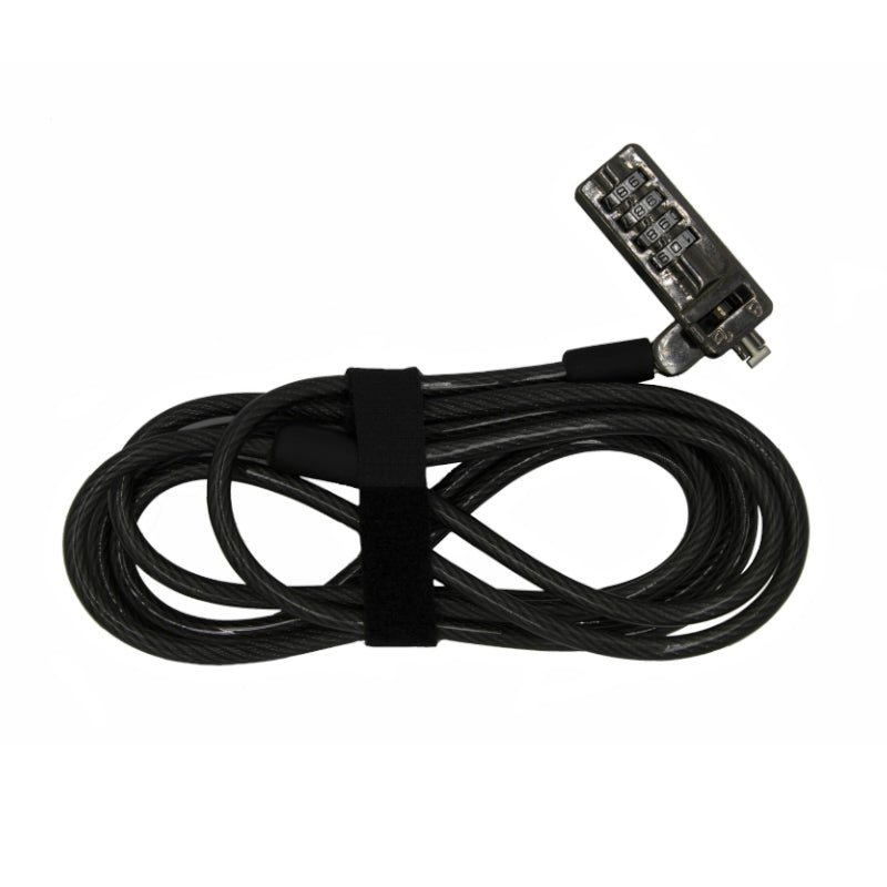 Gizzu 2m Slimline Combination Notebook and Ultrabook Cable Lock - alternate product view 2
