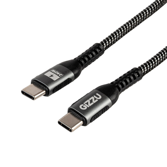 Gizzu 240W 480Mbps Type-C 1m Cable