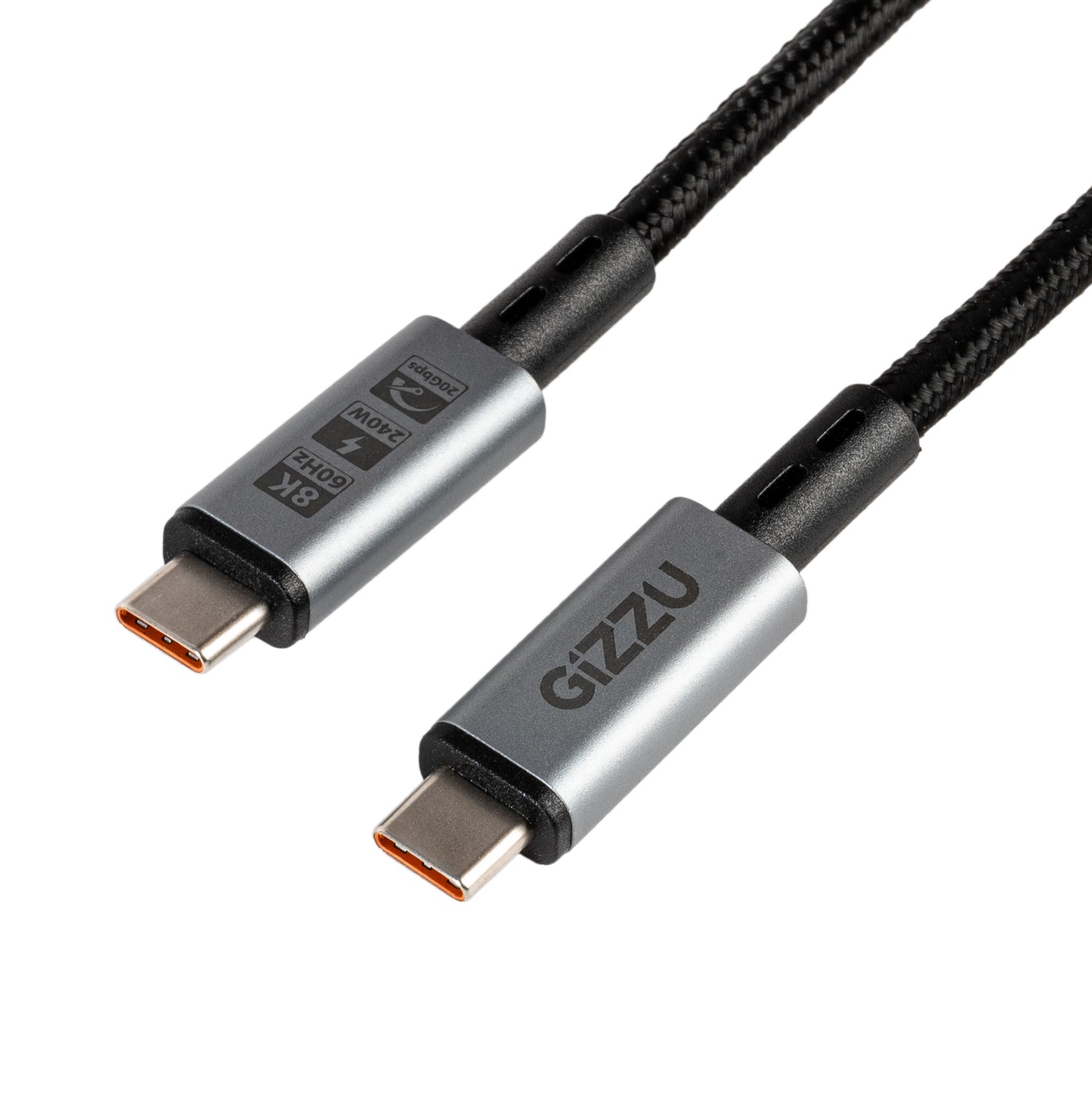Gizzu 240W 20Gbps Type-C 2m Cable