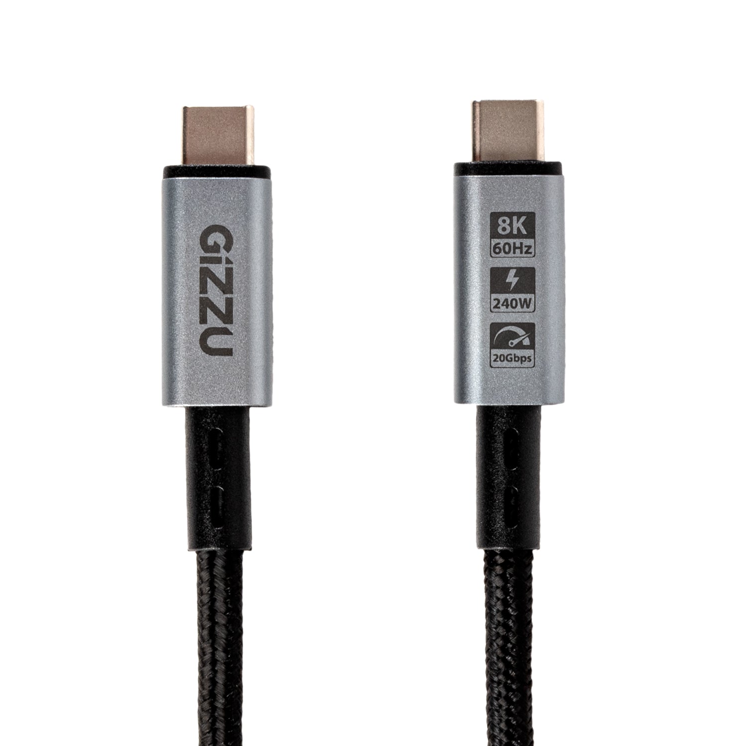 Gizzu 240W 20Gbps Type-C 2m Cable - alternate product view 2