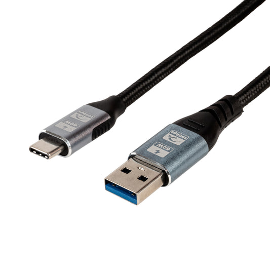 Gizzu 60W 10Gbps USB to Type-C 1m Cable