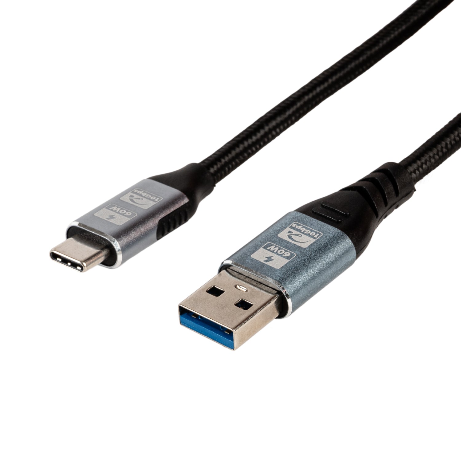 Gizzu 60W 10Gbps USB to Type-C 2m Cable
