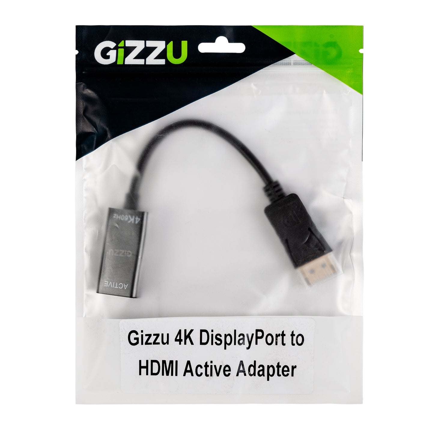 Gizzu 4K60Hz DisplayPort to HDMI Active Adapter - alternate product view 4