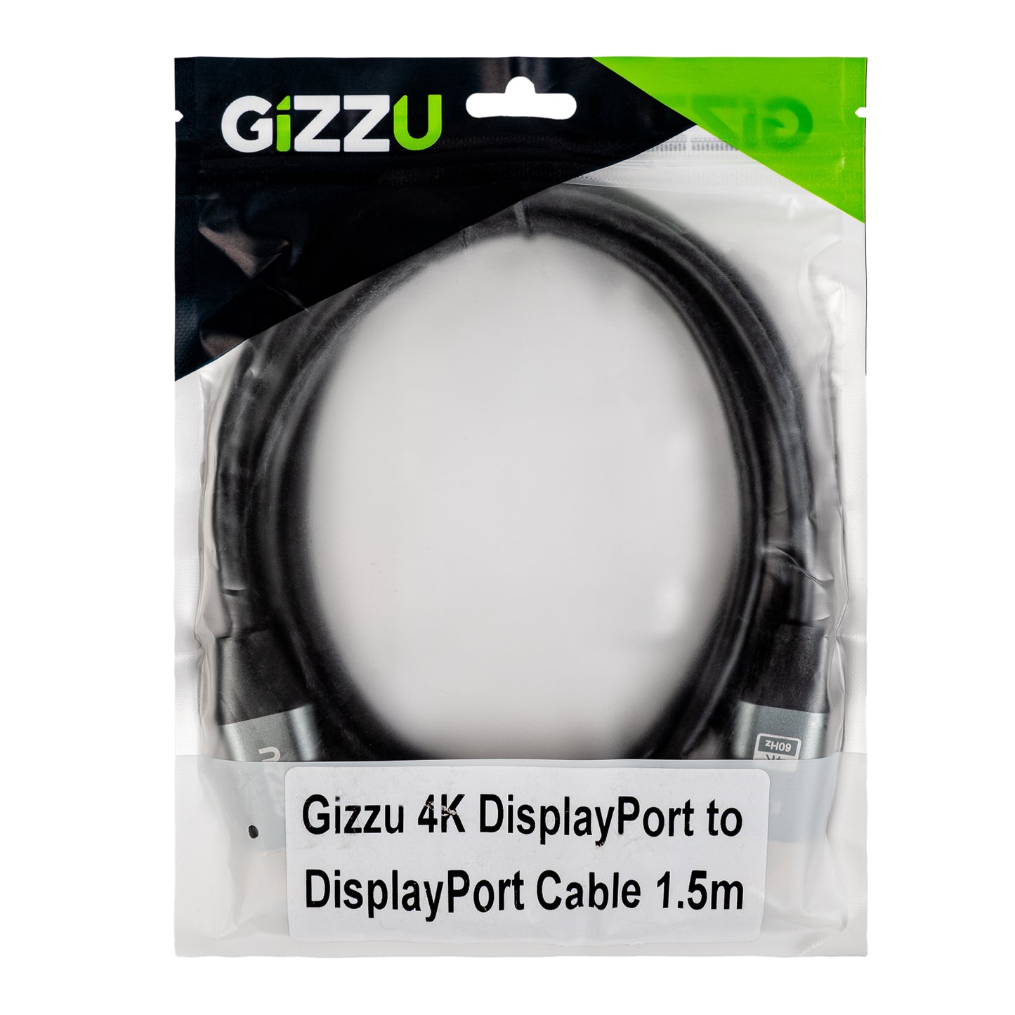 Gizzu 4K60Hz DisplayPort to DisplayPort Cable 1.5M - alternate product view 4
