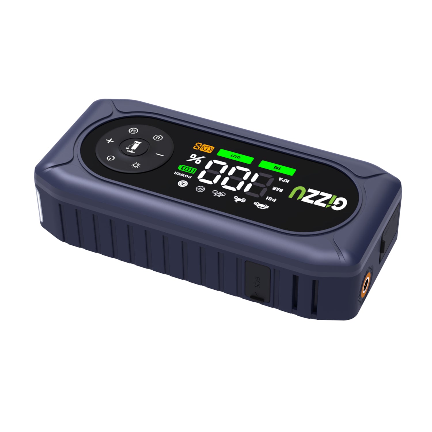 Gizzu 4-in-1 Jump Starter and Air Compressor - alternate product view 4