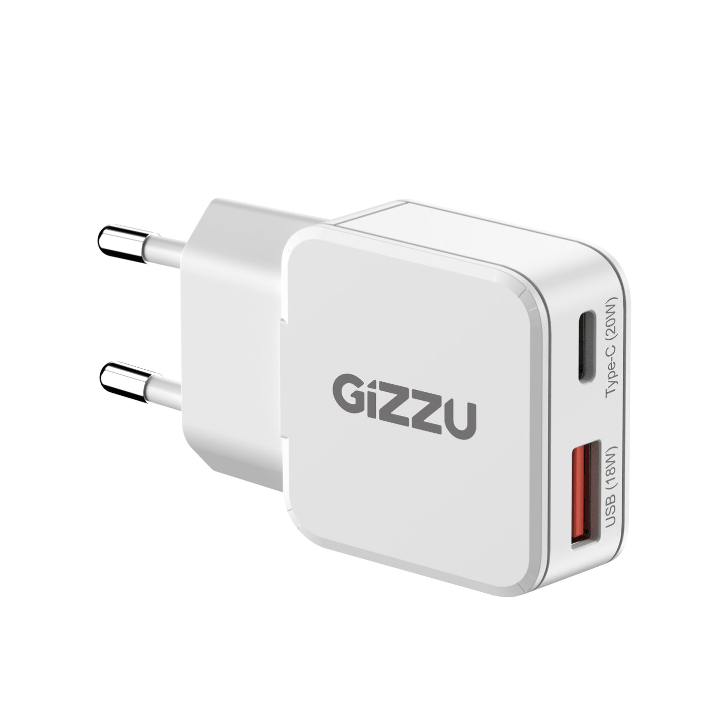 Gizzu 2-Port 20W GaN Wall Charger - alternate product view 4
