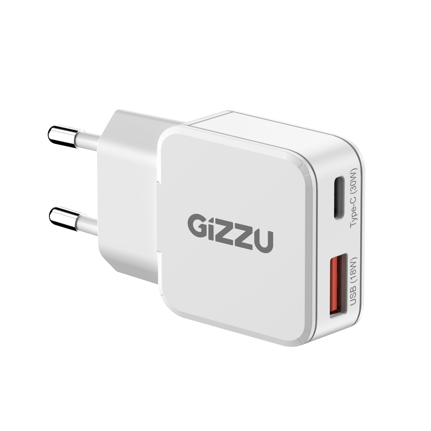 Gizzu 2-Port 30W GaN Wall Charger - alternate product view 4