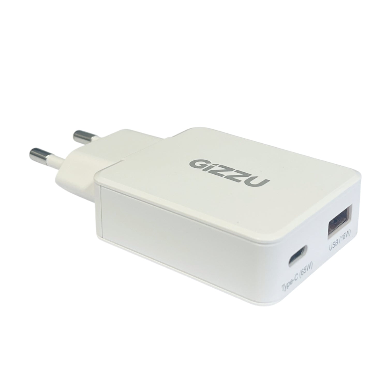 Gizzu 2-Port 65W GaN Wall Charger - alternate product view 3