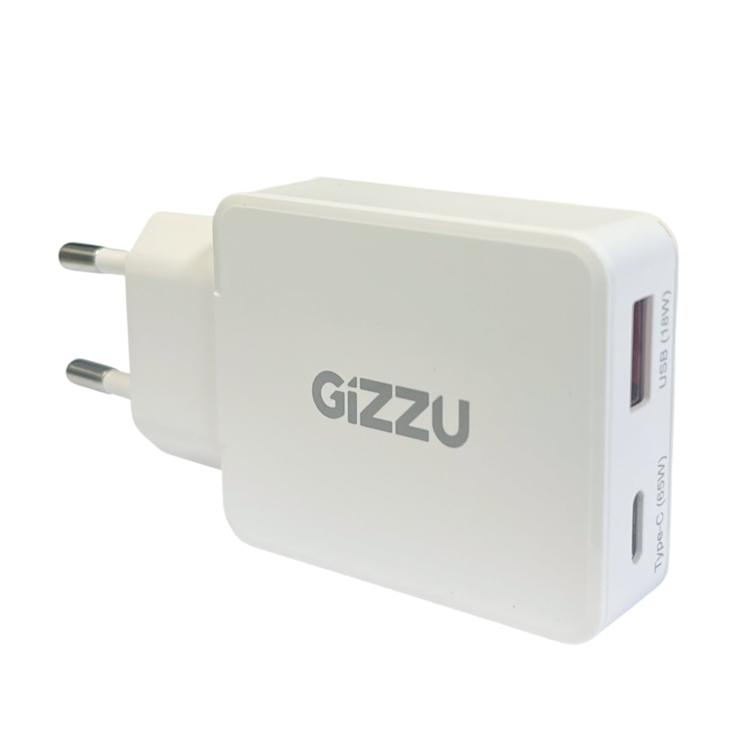 Gizzu 2-Port 65W GaN Wall Charger - alternate product view 4