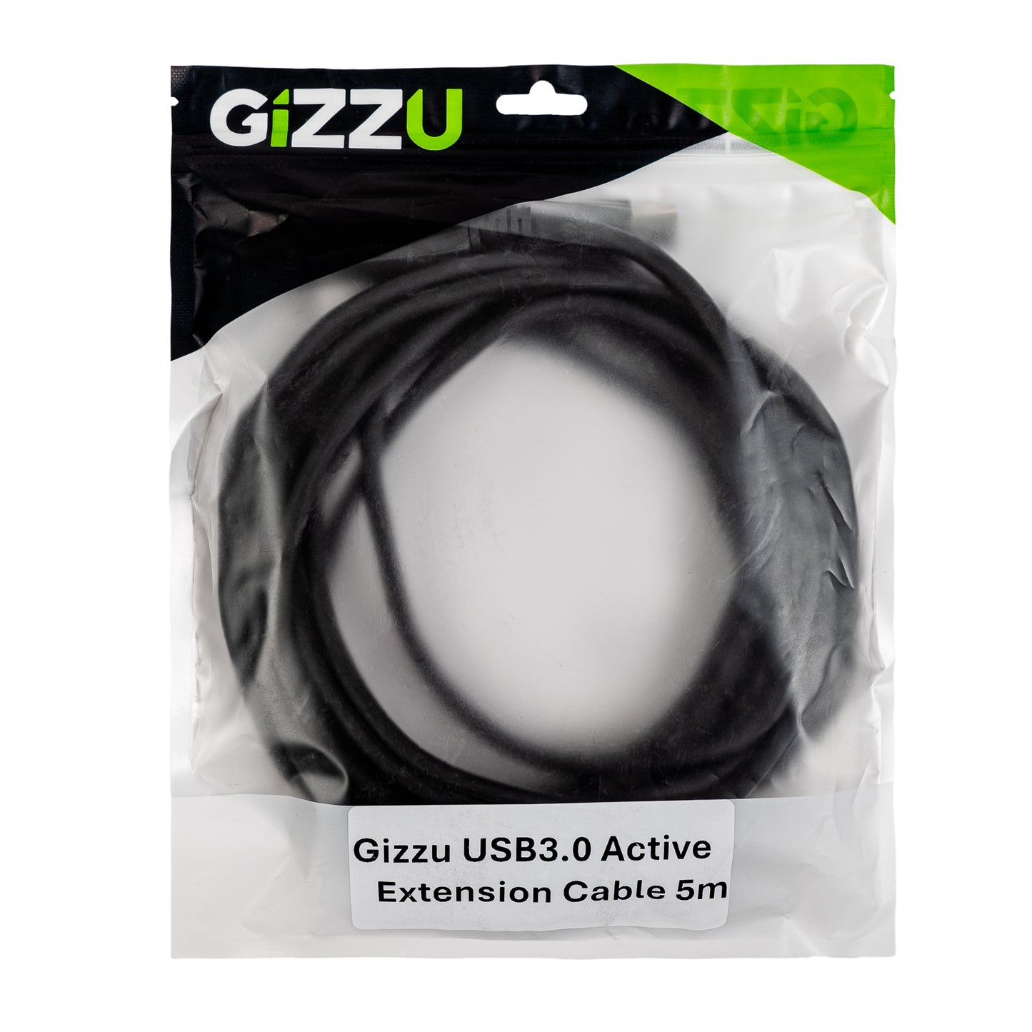 Gizzu USB 3.0 Active Extension Cable 5m - Black - alternate product view 4