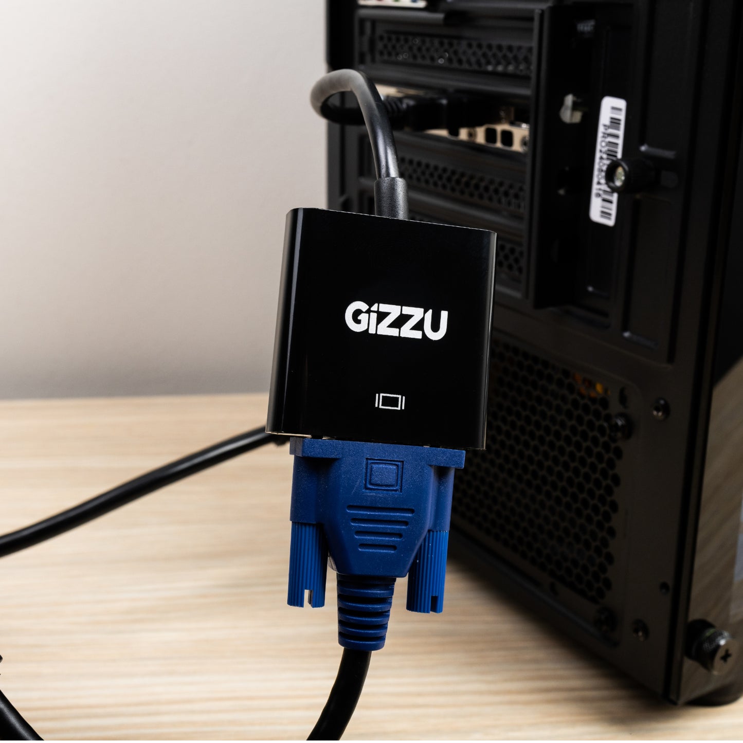 Gizzu 1080P HDMI to VGA Adapter Poly - product view 3