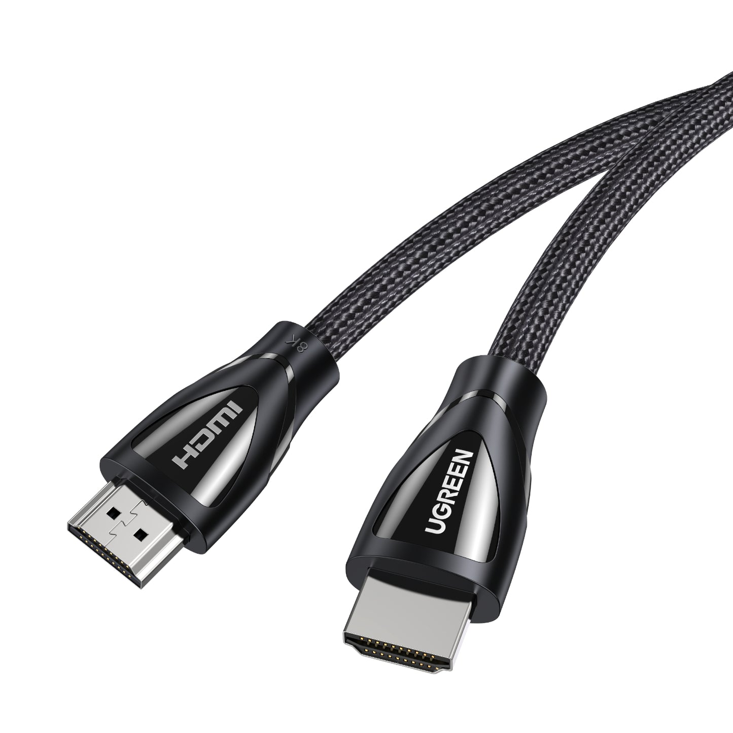 Ugreen HDMI 2.1 Male to Male Cable 1M (8K@60Hz - 4K@120Hz) - Black - alternate product view 2